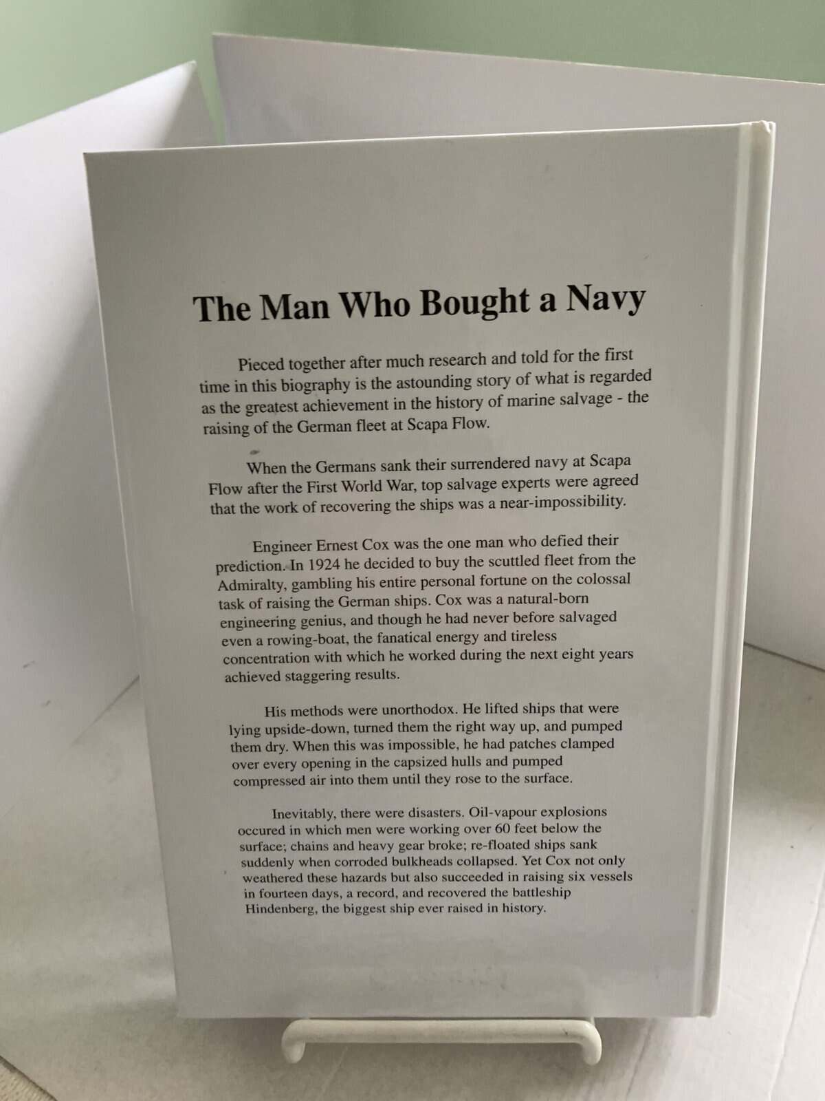 The Man who Bought a Navy Gerald Bowman - Image 2